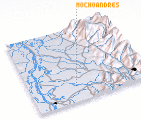 3d view of Mocho Andrés