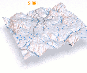 3d view of Sinai