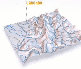 3d view of La Bomba