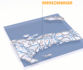 3d view of Morne Zoranger