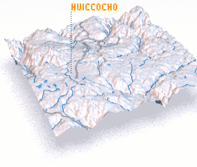 3d view of Huiccocho