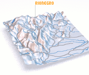 3d view of Ríonegro