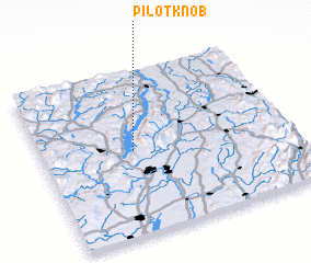 3d view of Pilot Knob