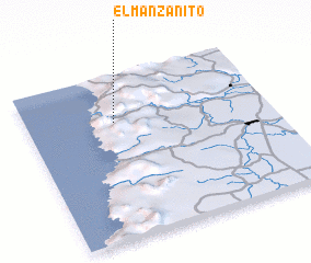 3d view of El Manzanito