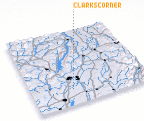 3d view of Clarks Corner