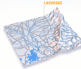 3d view of Las Vegas