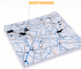 3d view of Mountain View