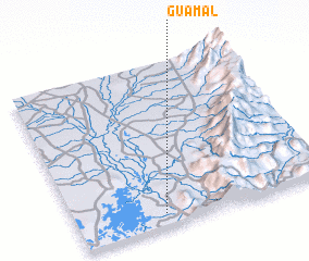3d view of Guamal