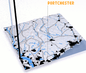 3d view of Port Chester