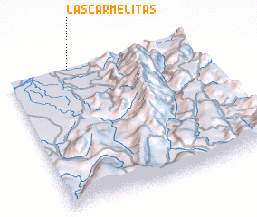 3d view of Las Carmelitas