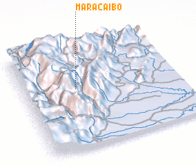 3d view of Maracaibo