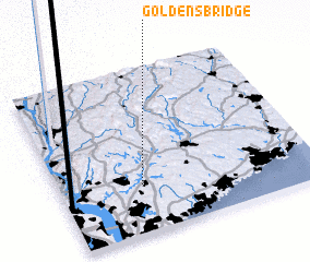 3d view of Goldens Bridge