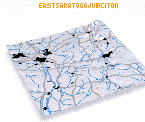 3d view of East Saratoga Junciton