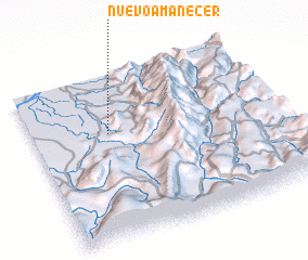 3d view of Nuevo Amanecer