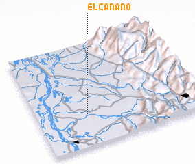 3d view of El Canano