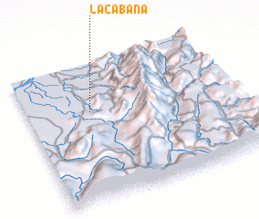 3d view of La Cabaña