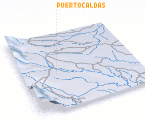 3d view of Puerto Caldas