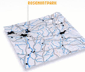 3d view of Rosemont Park