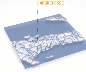3d view of Longue Fosse