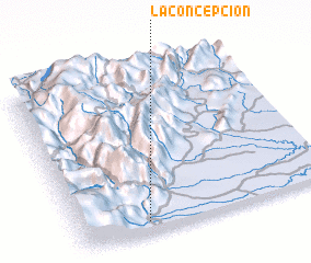 3d view of La Concepción