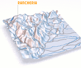 3d view of Ranchería