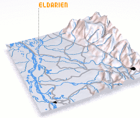 3d view of El Darién