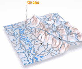 3d view of Simaña