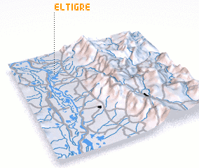 3d view of El Tigre