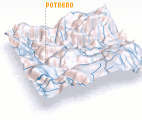 3d view of Potrero