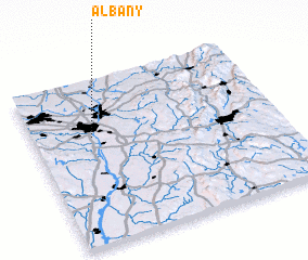 3d view of Albany