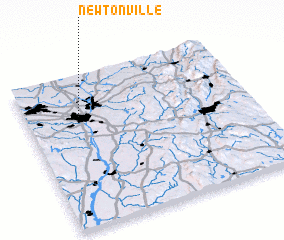 3d view of Newtonville