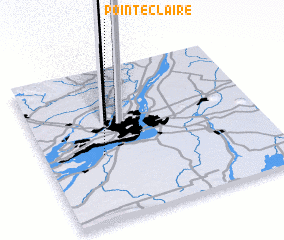 3d view of Pointe-Claire