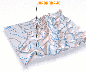 3d view of Jordán Bajo