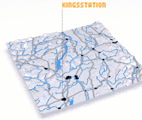 3d view of Kings Station