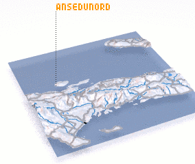 3d view of Anse du Nord