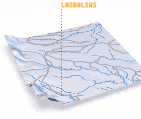 3d view of Las Balsas