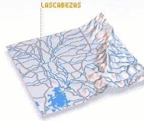 3d view of Las Cabezas