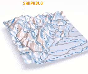 3d view of San Pablo