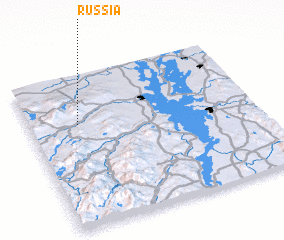 3d view of Russia