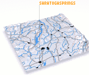 3d view of Saratoga Springs