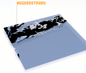 3d view of Huguenot Park