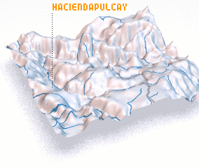 3d view of Hacienda Pulcay