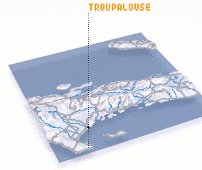 3d view of Trou Palouse