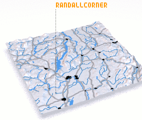 3d view of Randall Corner