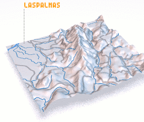 3d view of Las Palmas