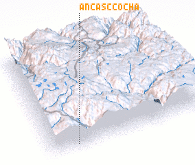 3d view of Ancasccocha