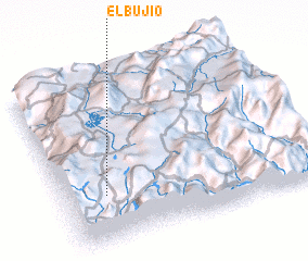 3d view of El Bujío