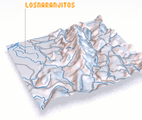 3d view of Los Naranjitos