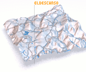 3d view of El Descanso