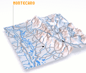 3d view of Montecaro